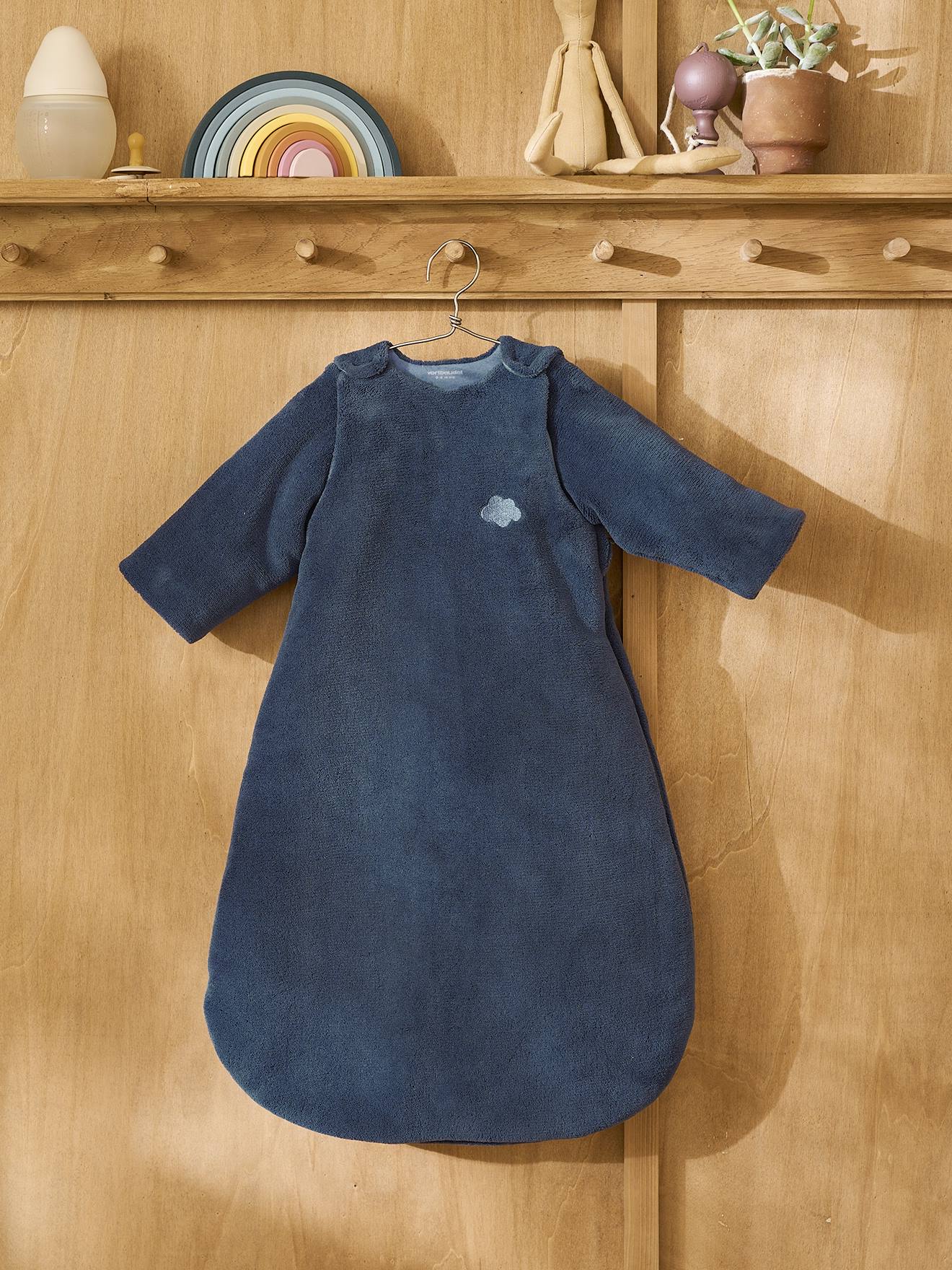 Vertbaudet Alaska Basics Fleece Trappelzak Marineblauw