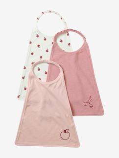 Verzorging-Baby eet en drinkt-Slabbetje-Set van 3 grote slabbetjes