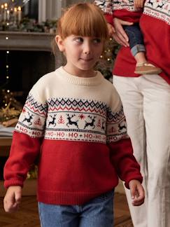 -Pull jacquard de Noël enfant capsule famille