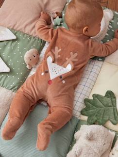 Baby-Pyjama,  overpyjama-Kerstset Rendier pyjama + slabbetje voor baby's