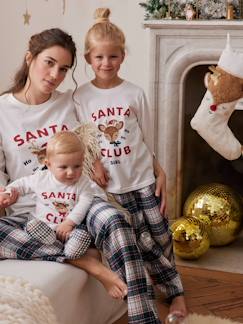 Meisje-Kerstpyjama voor meisjes "Santa Club" familie-capsulecollectie