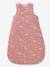 Gigoteuse sans manches en gaze de coton personnalisable DANS LES BOIS Oeko-Tex® vert sauge+vieux rose - vertbaudet enfant 