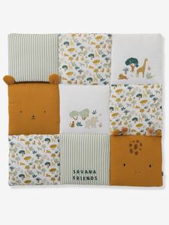Jouet-Premier âge-Tapis d'éveil et portiques-Tapis de sol / fond de parc patchwork SAVANA