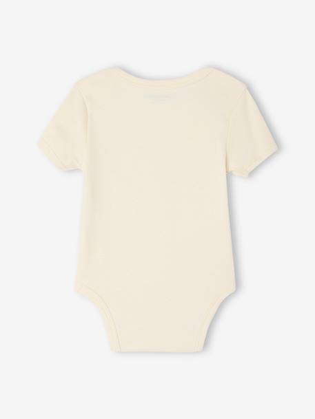Set van 3 Safari rompers korte mouwen kameel - vertbaudet enfant 