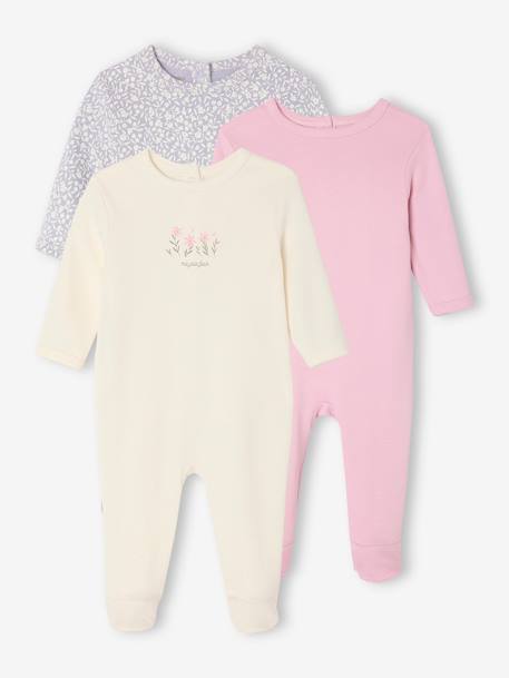 Bébé-Lot de 3 dors-bien Basics