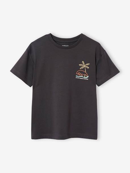 Garçon-T-Shirt motif devant et dos garçon