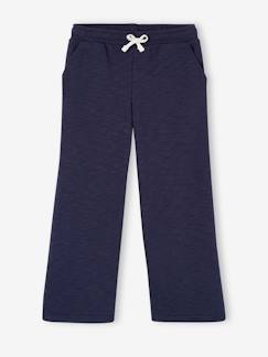 Meisje-Sport collectie-Wijde joggingbroek voor meisjes