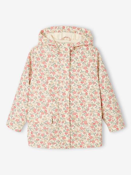 Fille-Manteau, veste-Ciré, trench-Ciré à capuche imprimé fille