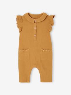 Baby-Salopette, jumpsuit-Babypakje van katoengaas