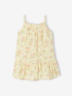 Baby-Rok, jurk-Geboorteset jurkje en broekje met bloemen