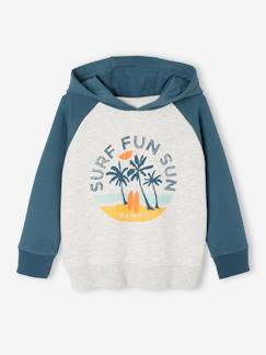 Garçon-Pull, gilet, sweat-Sweat motif Surf garçon