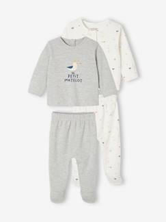 Baby-Pyjama,  overpyjama-Set van 2 babypyjama's, 2-delig