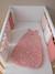 Gigoteuse sans manches en gaze de coton personnalisable DANS LES BOIS Oeko-Tex® vert sauge+vieux rose - vertbaudet enfant 