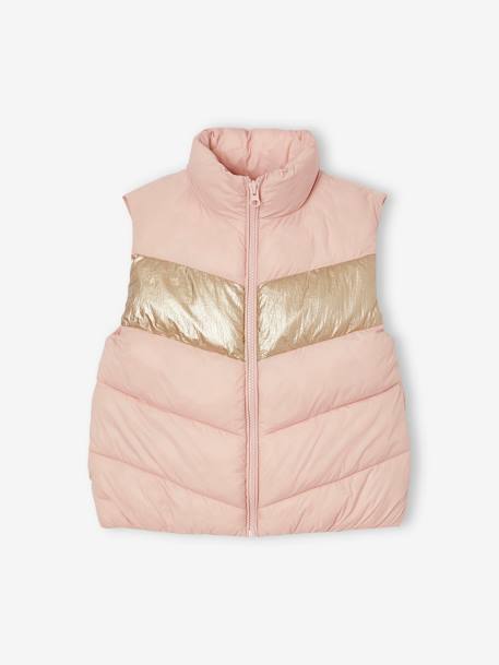 Fille-Collection sport-Doudoune sans manches effet colorblock fille