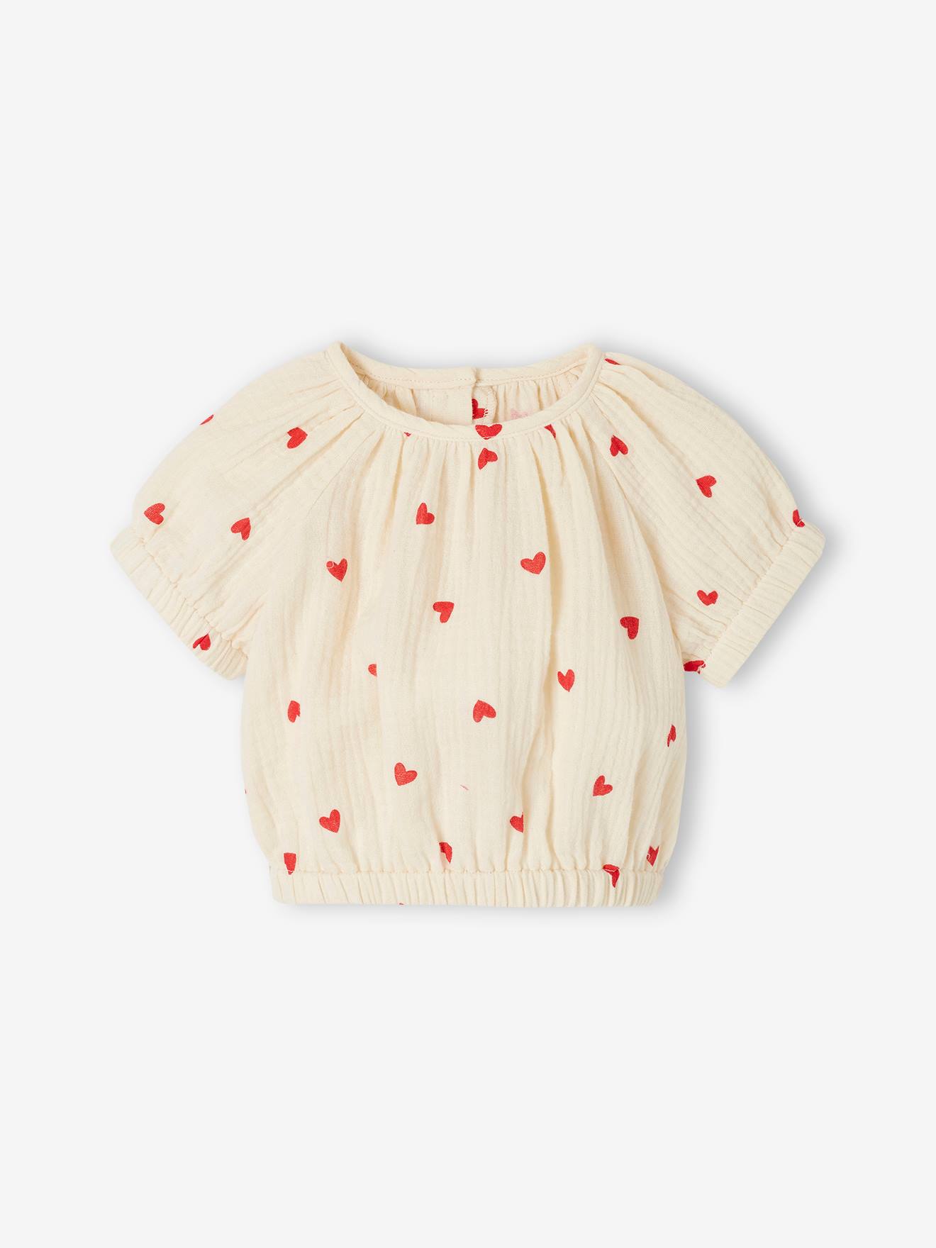 Vertbaudet Babyblouse Met Print Vanille
