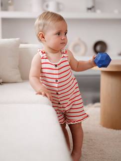 Baby-Combishort voor baby's van jersey met gebreid effect 
