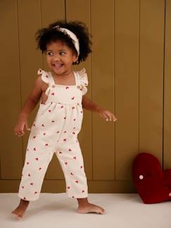 Fleece romper + hoofdband baby  - vertbaudet enfant