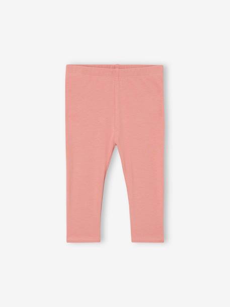 Lot 3 leggings unis bébé bleu grisé+gris chiné - vertbaudet enfant 