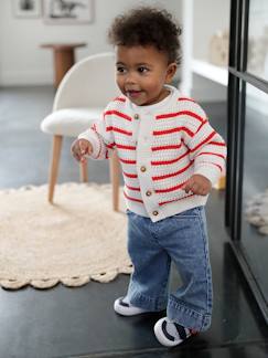 Baby-Vertbaudet wijde babybroek met bindceintuur