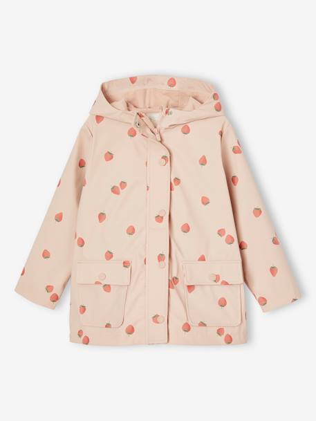 Fille-Manteau, veste-Ciré, trench-Ciré à capuche imprimé fille