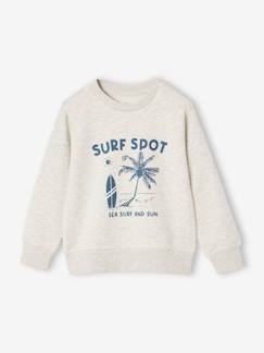 Garçon-Pull, gilet, sweat-Sweat Basics motif graphique garçon