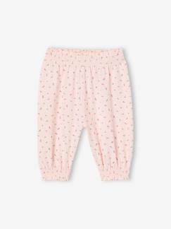 Baby-Babybroek voor pasgeborene met bloemetjesprint
