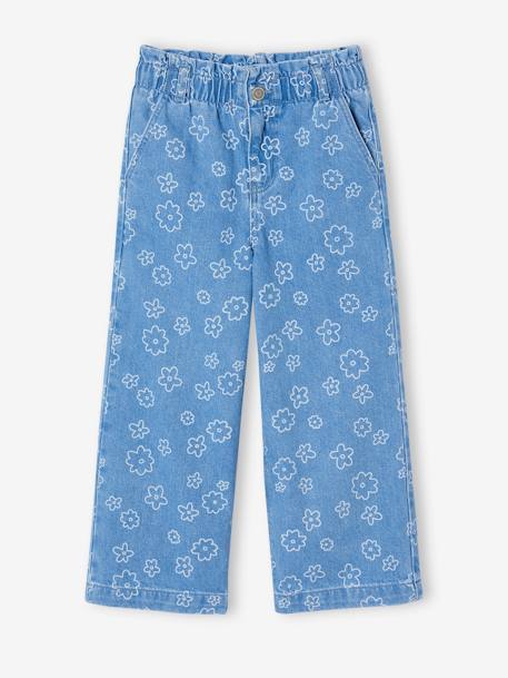 Fille-Pantalon-Pantalon large motifs fantaisie fille