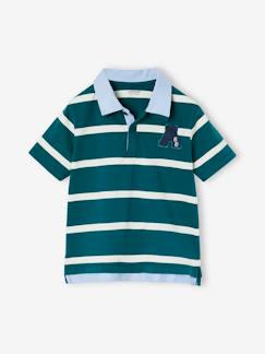 Garçon-T-shirt, polo, sous-pull-Polo effet 2 en 1 garçon