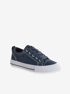 Chaussures-Chaussures garçon 23-38-Baskets vintage lacées et zippées enfant