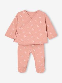 Bébé-Ensemble-Ensemble naissance fleuri