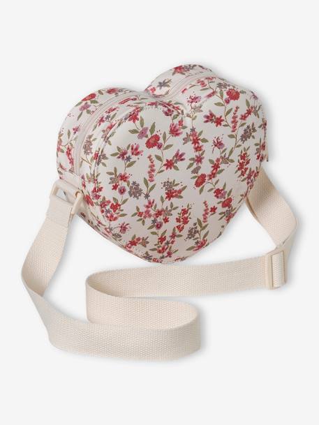 Fille-Sac pochette fille forme coeur