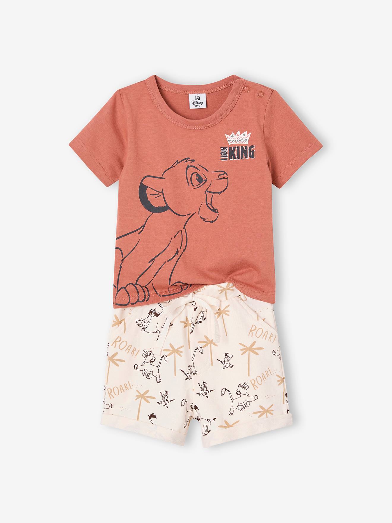 De Leeuwenkoning Baby-Set, T-Shirt & Shorts Disney KÖNig Der LÖWen Roest