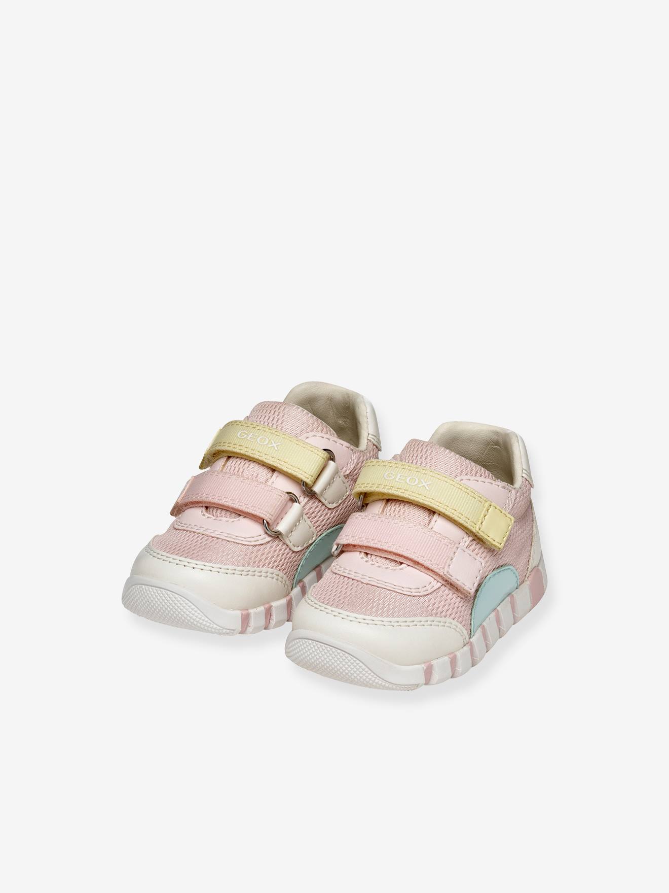 Baskets bébé premiers pas B Iupidoo Boy GEOX® rose