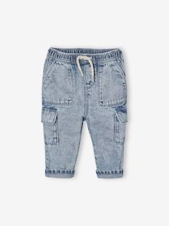 Baby-Baby battlejeans met elastische taille