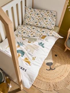 -Set dekbedovertrek + kussensloop voor babybed SAVANA