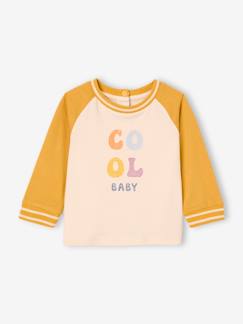 -T-shirt "cool baby" manches longues bébé en coton bio