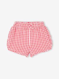Kort Vichy en seersucker voor baby's   - vertbaudet enfant