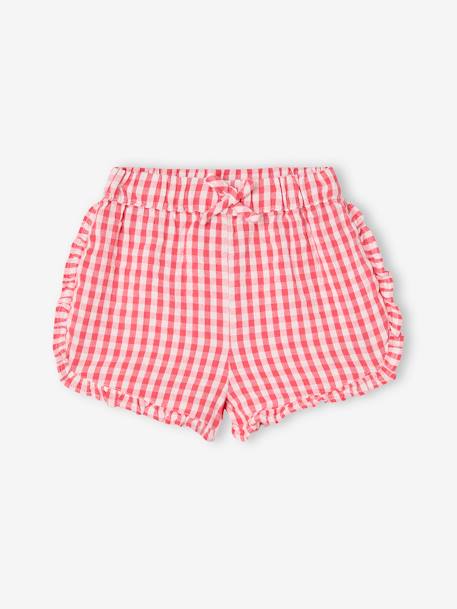Bébé-Short vichy en seersucker bébé