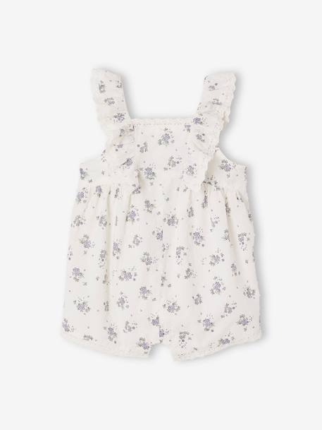 Bébé-Combishort cérémonie en plumetis bébé