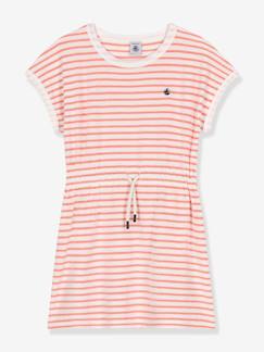 -Robe à rayures en éponge fille