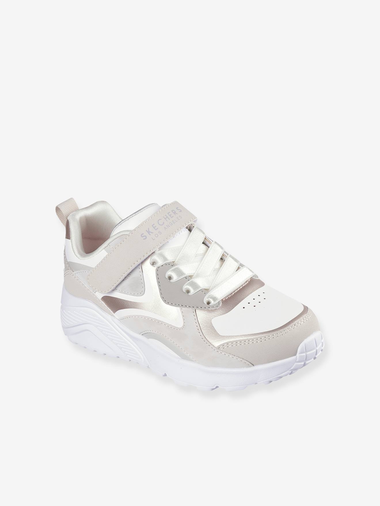 Meisjessneakers Uo Lite Metallic Burst Skechers Beige