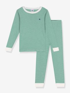 -Pyjama voor kinderen in katoen met strepen PETIT BATEAU®