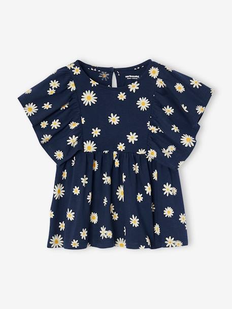 Fille-T-shirt, sous-pull-Tee-shirt blouse fille