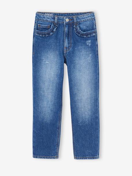 Fille-Pantalon-Jean droit MorphologiK fille tour de hanches Fin