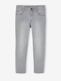 Jean slim MorphologiK LARGE "waterless" garçon  - vertbaudet enfant