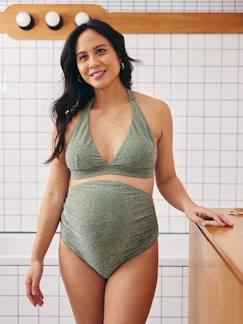 -Maillot de bain de grossesse 2 pièces irisé