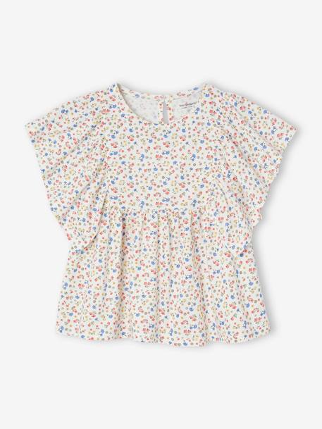 Fille-T-shirt, sous-pull-Tee-shirt blouse fille