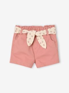 Bébé-Short-Short paperbag avec ceinture bébé