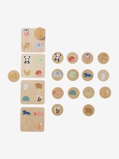 Speelgoed-Lotto met houten dieren FSC®