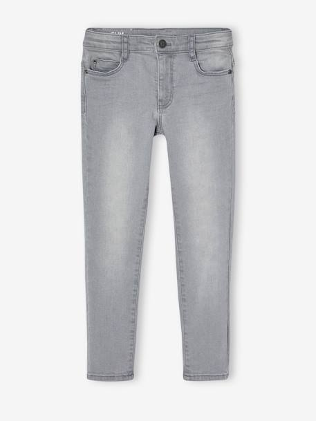 Jean slim MorphologiK MEDIUM "waterless" garçon  - vertbaudet enfant